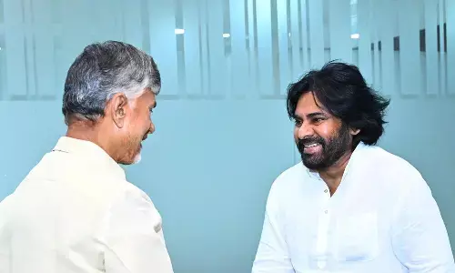 Pawan–Naidu Talks Amid Fake Resignation Buzz, Local Poll Tensions Pawan–Naidu Talks Amid Fake Resignation Buzz, Local Poll Tensions