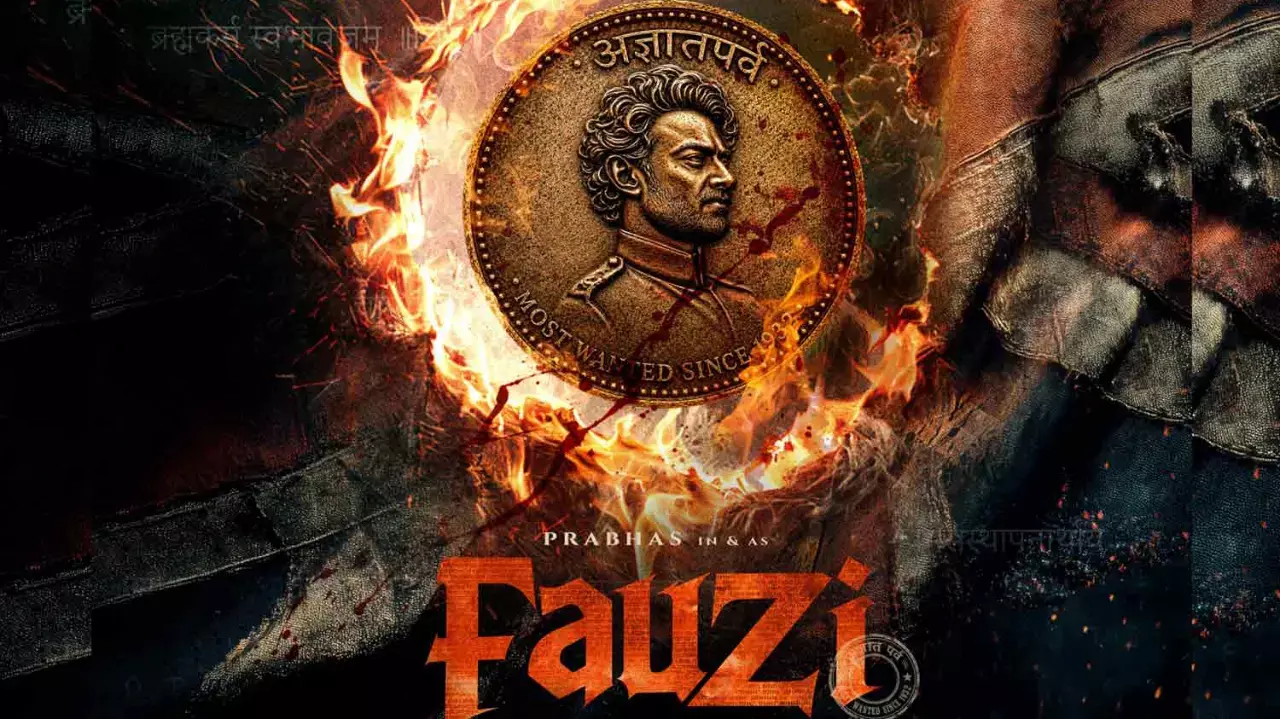 Prabhas Birthday Special: Fauzi Poster Unveils His Mysterious Military Look Prabhas Birthday Special: Fauzi Poster Unveils His Mysterious Military Look