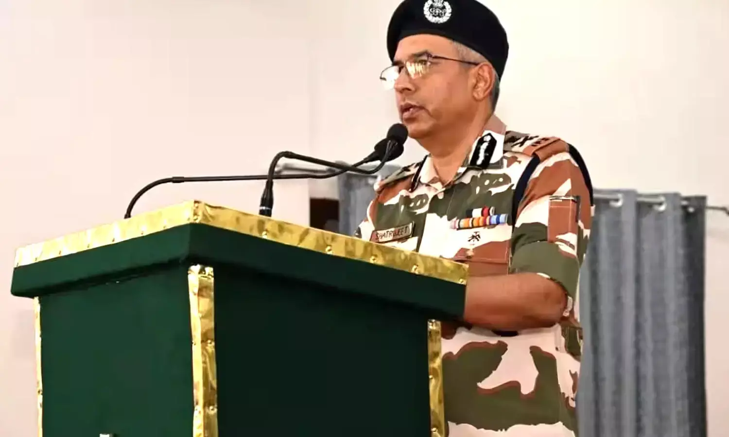 Indo-Tibetan Border Police (ITBP) Director General Shatrujeet Kapur