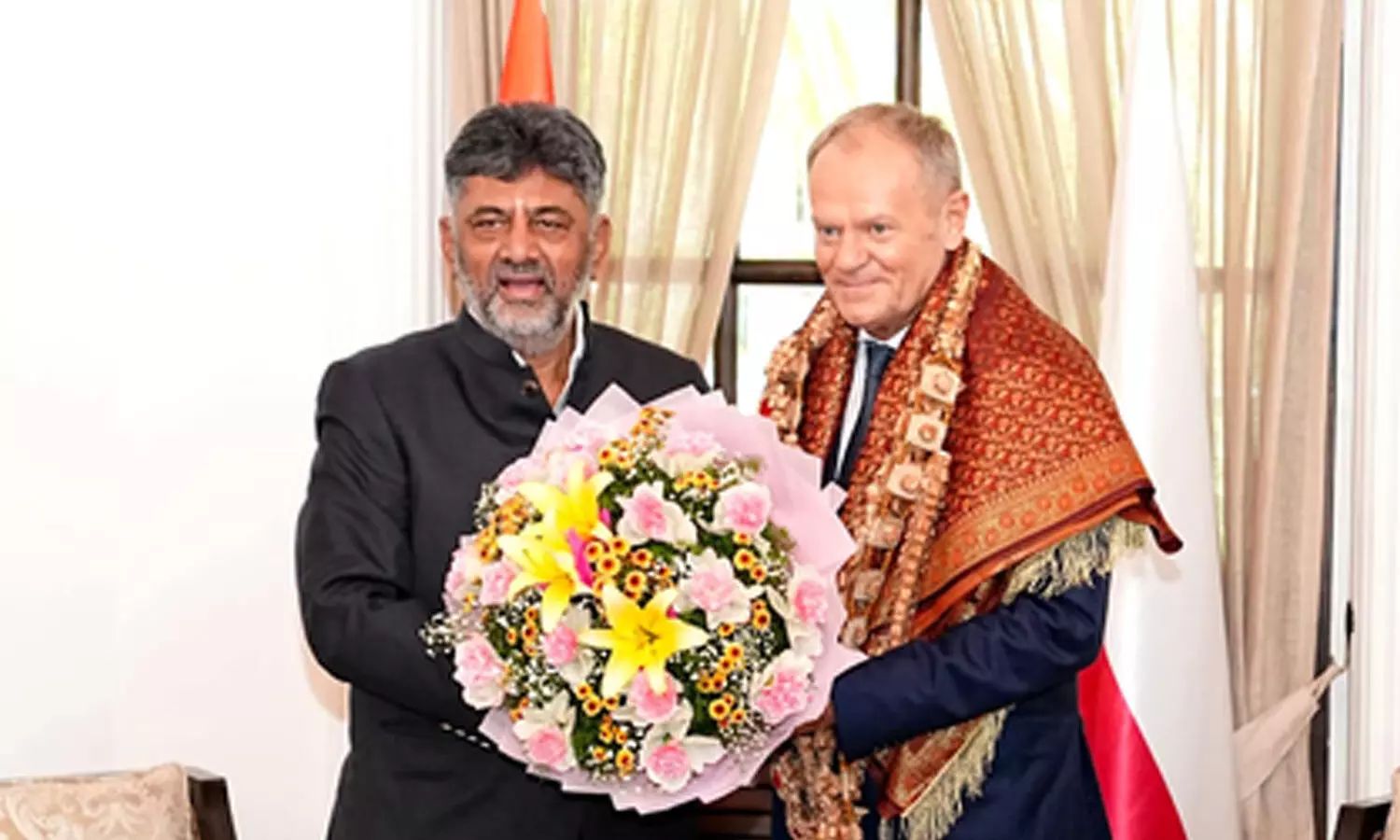 CM Shivakumar meets Polish PM Donald Tusk; invites Poland as partner for Global Investors Meet 2027 CM Shivakumar meets Polish PM Donald Tusk; invites Poland as partner for Global Investors Meet 2027