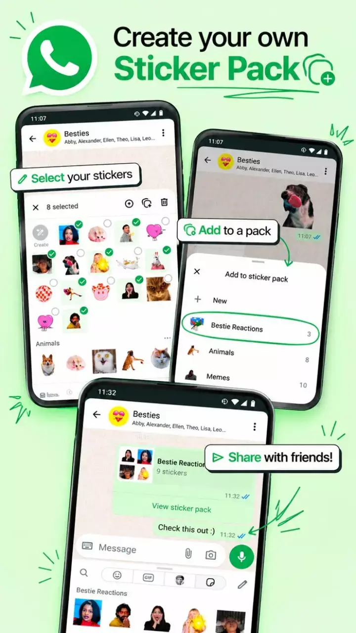 WhatsApp Stickers: How to Create, Customise and Share Sticker Packs WhatsApp Stickers: How to Create, Customise and Share Sticker Packs
