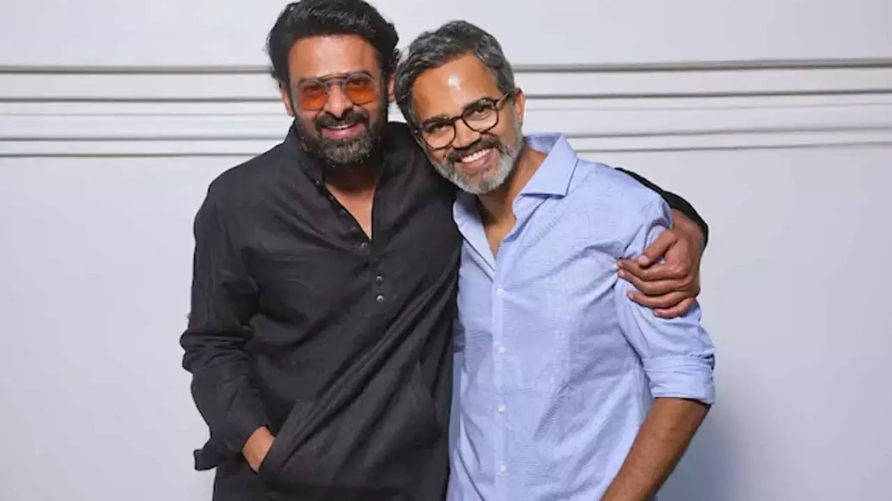 Prabhas and Prashanth Neel Prabhas and Prashanth Neel