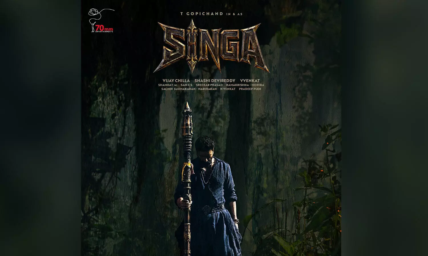 Gopichand’s Next Is Titled As Singa Gopichand’s Next Is Titled As Singa