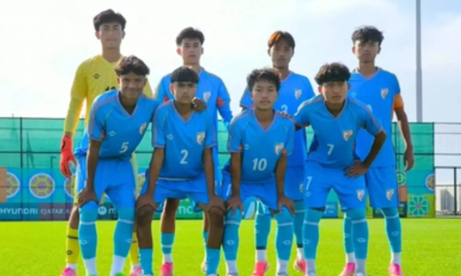 India began their campaign at the inaugural FIFA U15 World Cup India began their campaign at the inaugural FIFA U15 World Cup