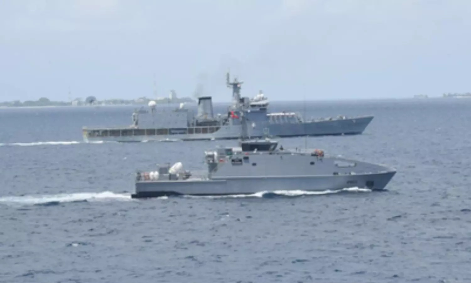 Ships from the Indian Navy’s First Training Squadron (1TS) Ships from the Indian Navy’s First Training Squadron (1TS)