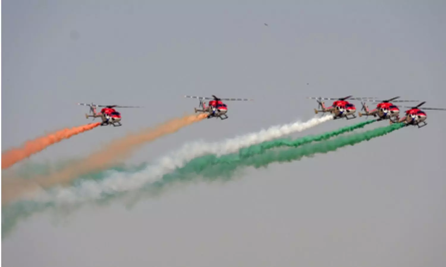 The skies over Varanasi in Uttar Pradesh came alive on Saturday as the Indian Air Force (IAF) The skies over Varanasi in Uttar Pradesh came alive on Saturday as the Indian Air Force (IAF)