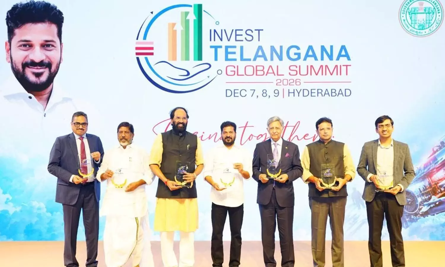 Chief Minister A Revanth Reddy at the curtain-raiser for Raksha Expo-2026 in Hyderabad on Saturday Chief Minister A Revanth Reddy at the curtain-raiser for Raksha Expo-2026 in Hyderabad on Saturday