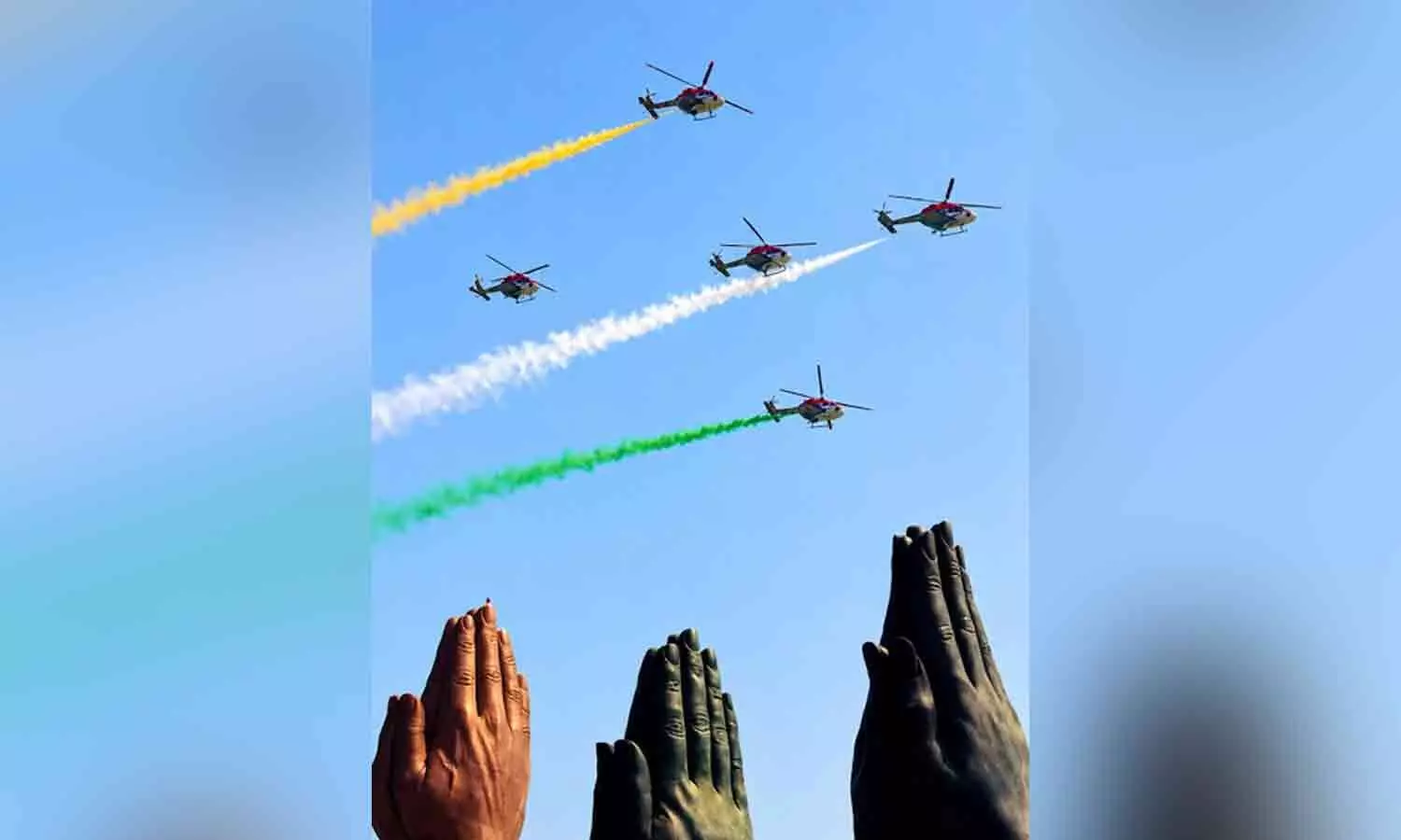 CM Yogi welcomes PM Modi, Rajnath Singh to Varanasi for Wings over Ganges air show CM Yogi welcomes PM Modi, Rajnath Singh to Varanasi for Wings over Ganges air show