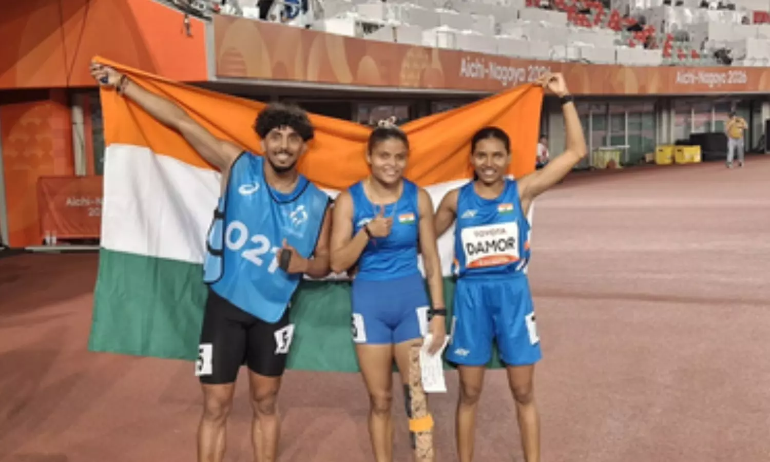 Athletes from Gujarat won eight medals Athletes from Gujarat won eight medals