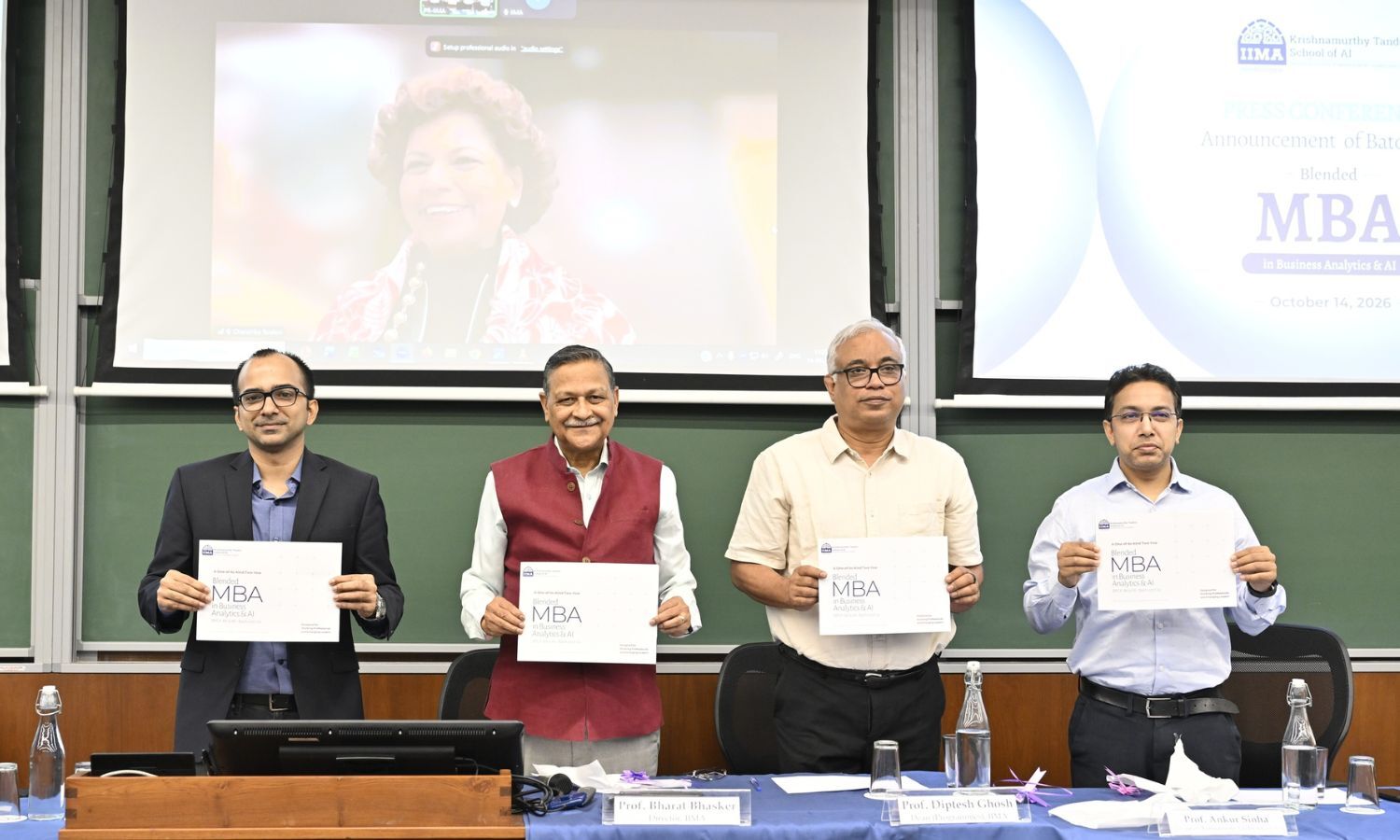 IIM Ahmedabad announces admissions to its two-year Blended MBA Programme in Business Analytics & AI - The Hans India