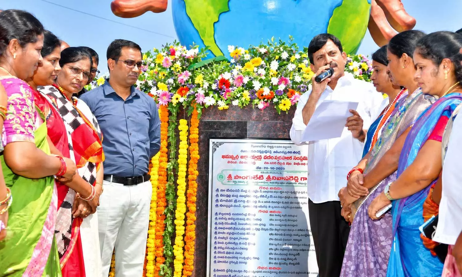 Ponguleti Srinivasa Reddy announces four-lane road project in Yedulapuram Ponguleti Srinivasa Reddy announces four-lane road project in Yedulapuram