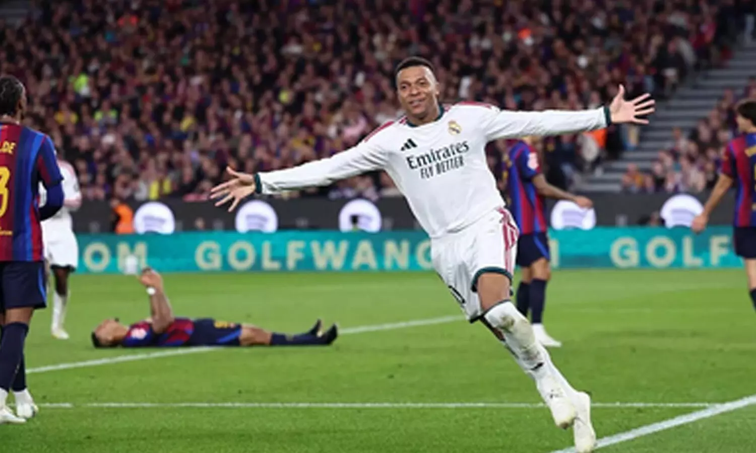 Real Madrid win Clasico 2-1 with Mbappes brace Real Madrid win Clasico 2-1 with Mbappes brace