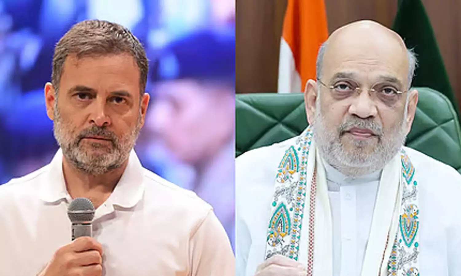 Rahul Gandhi and Amit Shah Rahul Gandhi and Amit Shah