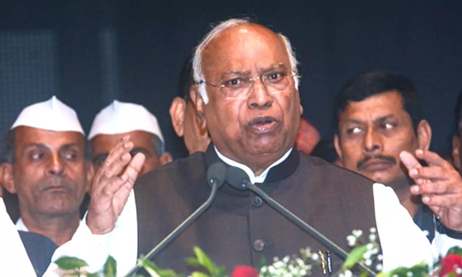 Congress president Mallikarjun Kharge Congress president Mallikarjun Kharge