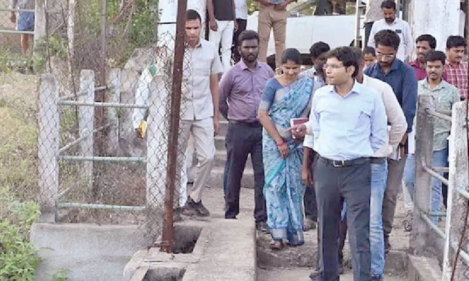 Nirmal Collector assures irrigation water supply to farmers Nirmal Collector assures irrigation water supply to farmers