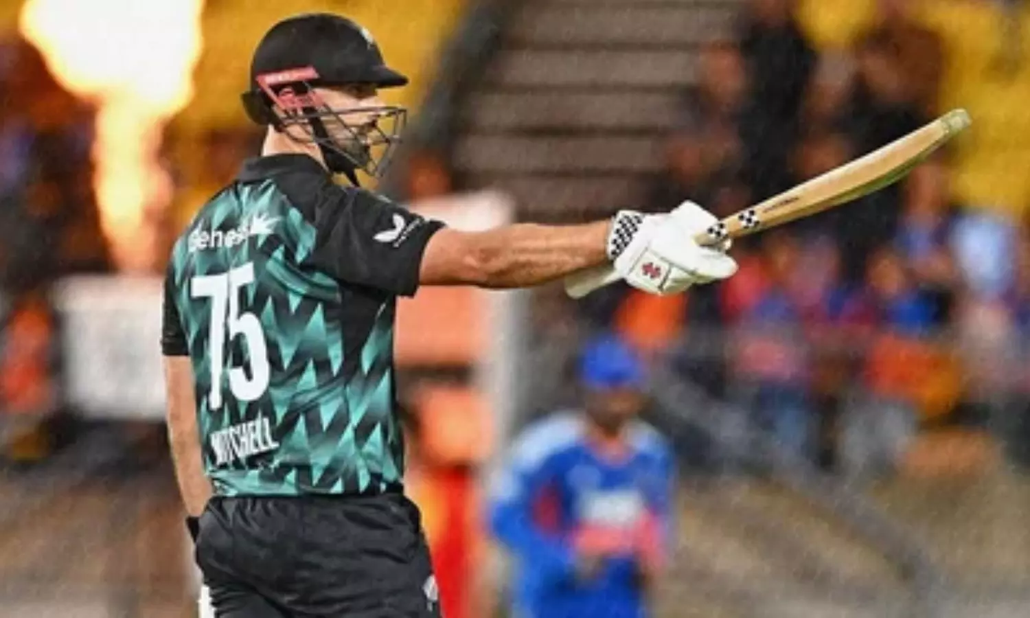 Daryl Mitchell smashed his career-best T20I Daryl Mitchell smashed his career-best T20I