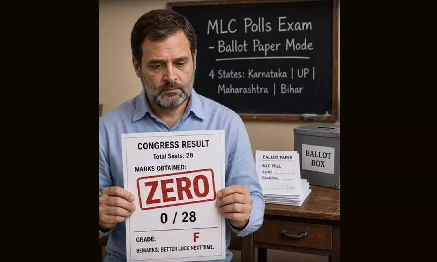 Congress out for duck in MLC polls Congress out for duck in MLC polls