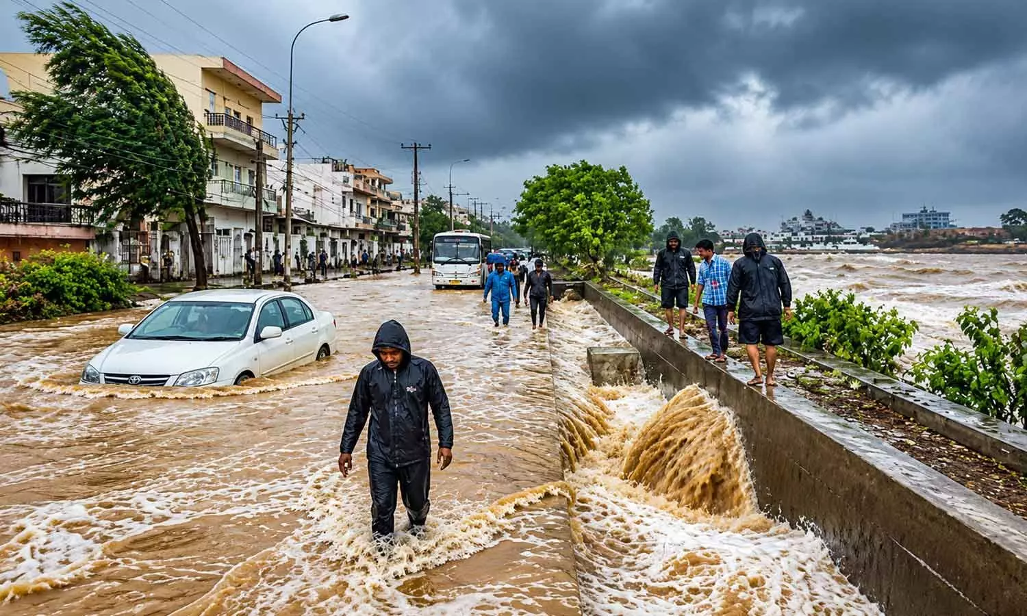 Flash flood warning for 13 districts Flash flood warning for 13 districts