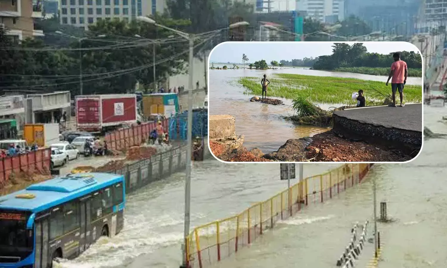 Water, Water Everywhere: Srikakulam Villages Flooded Water, Water Everywhere: Srikakulam Villages Flooded