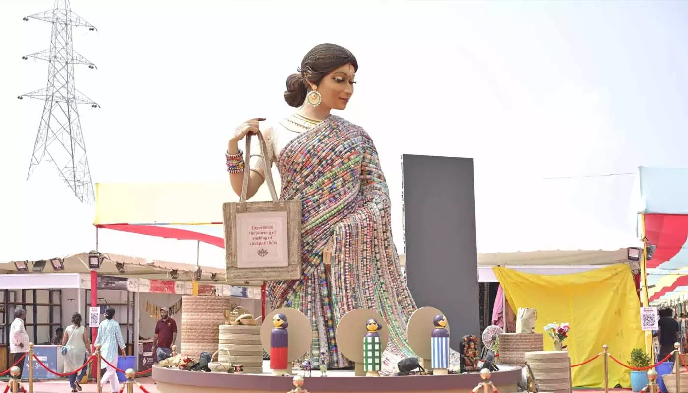 SARAS Mela to re resume at Punnami Ghat in Vijayawada today SARAS Mela to re resume at Punnami Ghat in Vijayawada today