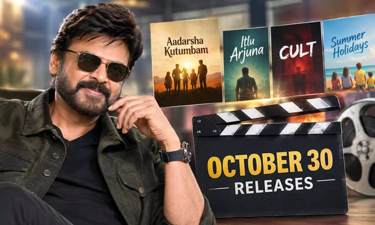 From Adarsha Kutumbam To Cult: Check Out The Friday Releases Of This Week From Adarsha Kutumbam To Cult: Check Out The Friday Releases Of This Week