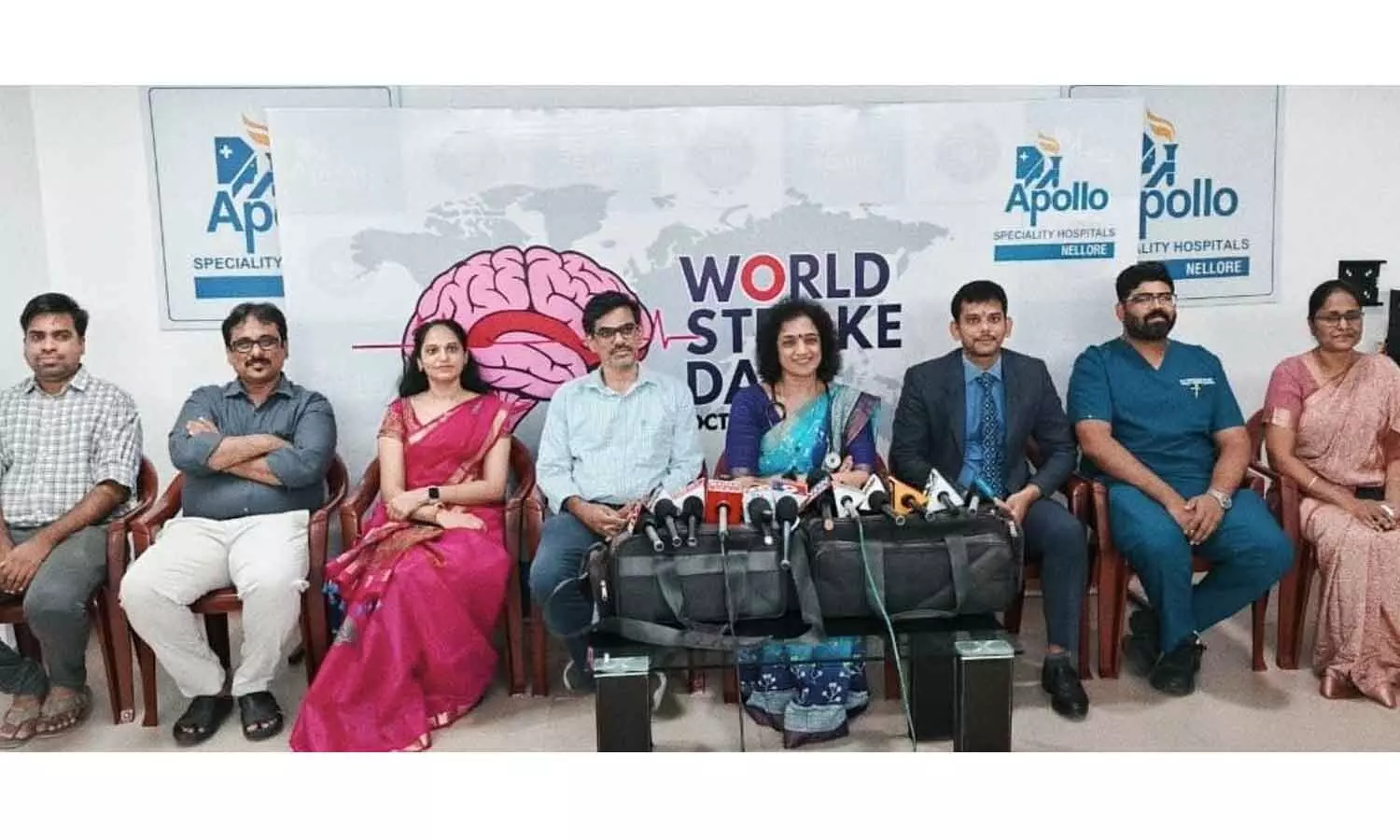 Dr Bindu Menon champions stroke awareness at Apollo Nellore Dr Bindu Menon champions stroke awareness at Apollo Nellore