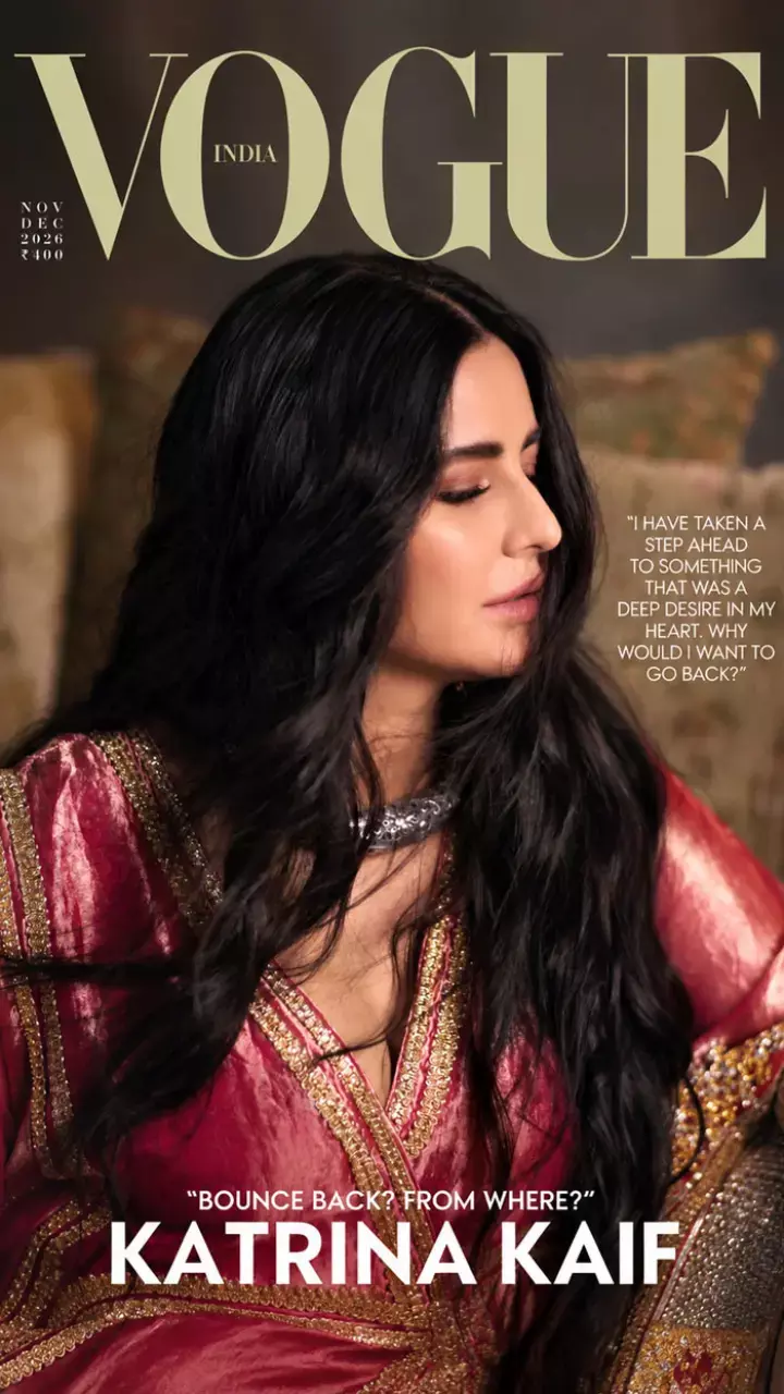 Katrina Kaifs Vogue India Cover Is All About Royal Ethnic Fashion