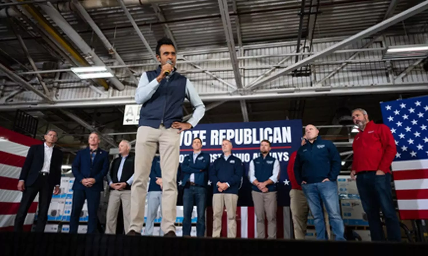 Indian-American Vivek Ramaswamy trails in two new Ohio polls as voters fault attack ad Indian-American Vivek Ramaswamy trails in two new Ohio polls as voters fault attack ad