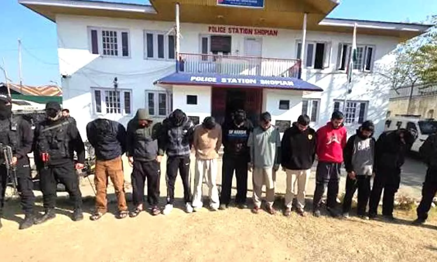 Terror financing module: Ten associates of terrorists arrested in J-K Terror financing module: Ten associates of terrorists arrested in J-K