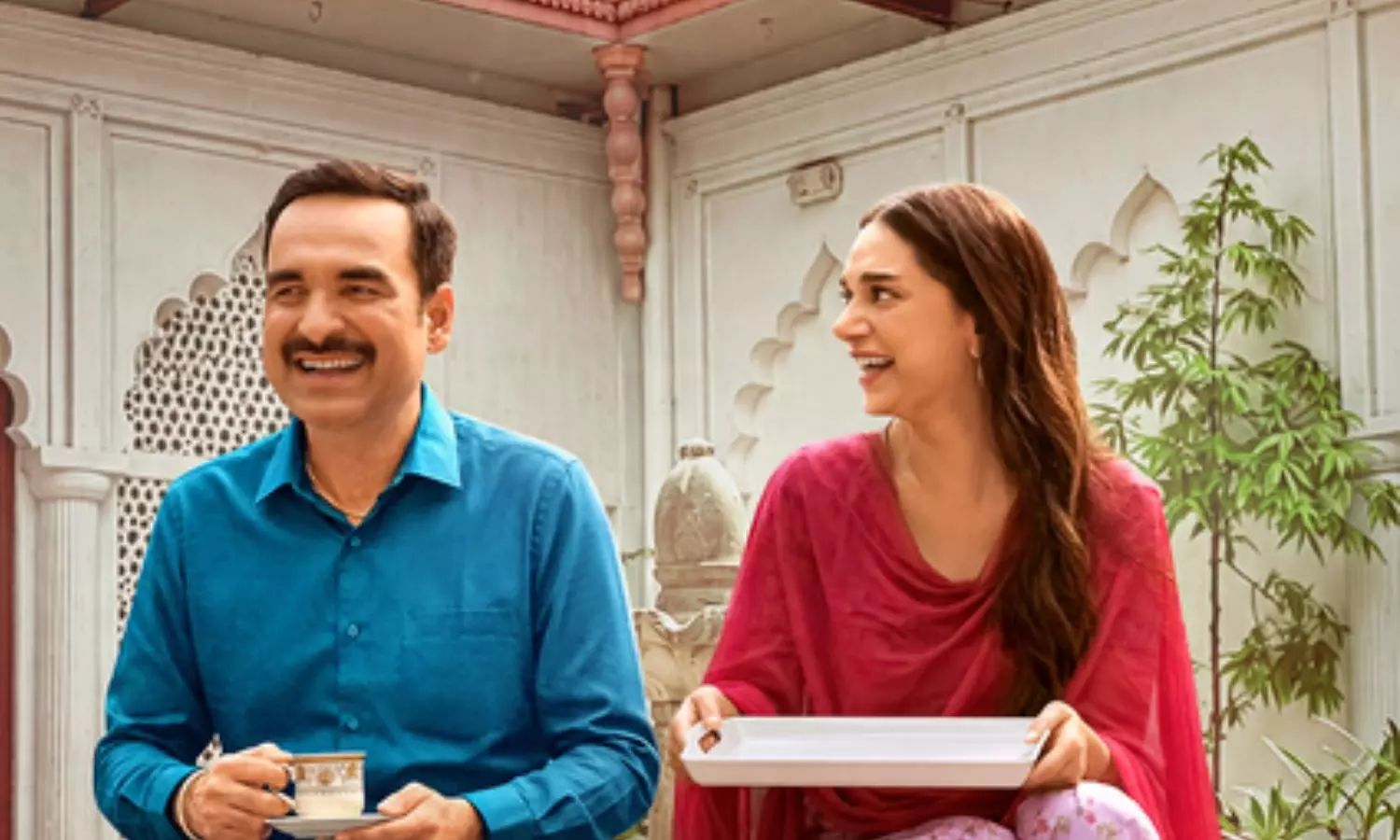 Actors Aditi Rao Hydari and Pankaj Tripathi Actors Aditi Rao Hydari and Pankaj Tripathi