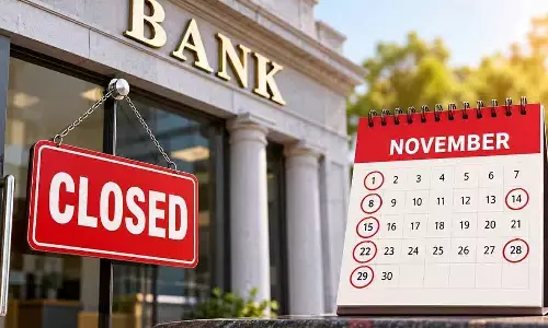 Bank Holidays in November 2026: Banks in Telangana to be closed for 8 days Bank Holidays in November 2026: Banks in Telangana to be closed for 8 days