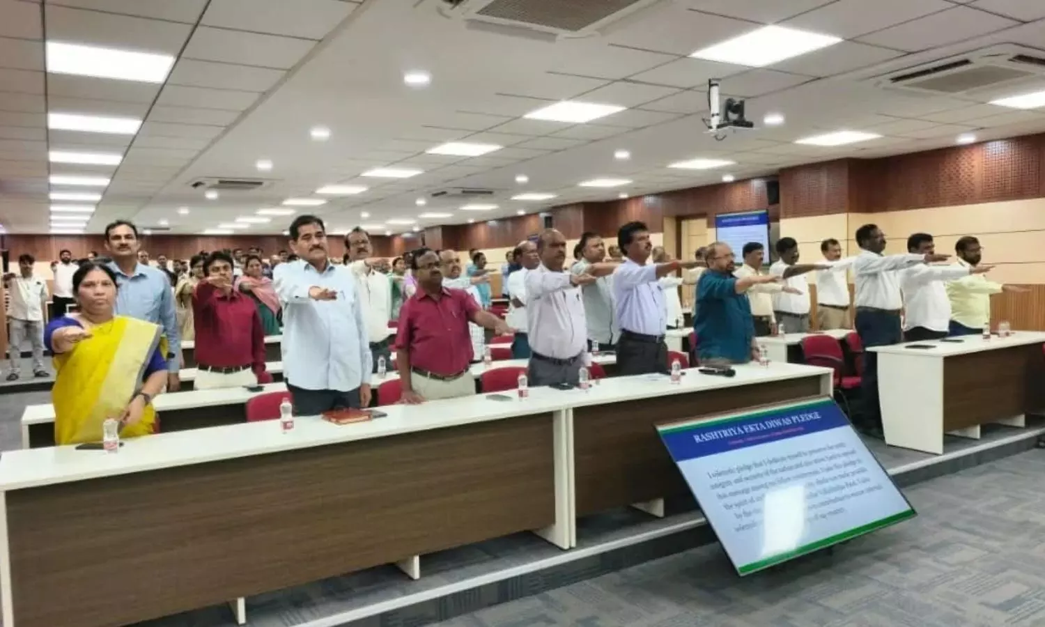 National Unity Day at TG NPDCL Headquarters National Unity Day at TG NPDCL Headquarters