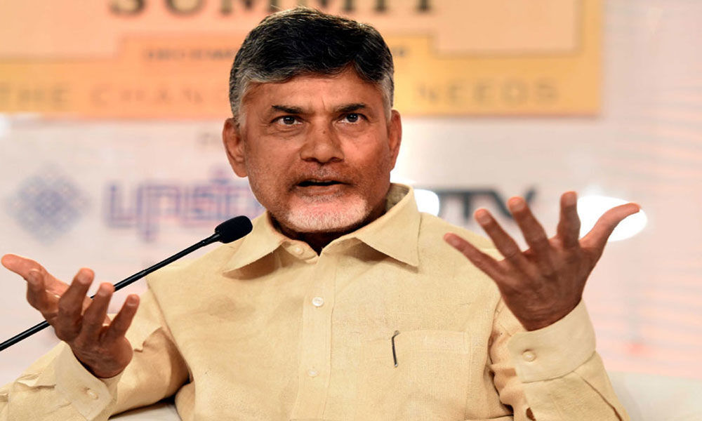 Complete LED street lighting in villages by month-end: Chandrababu Naidu