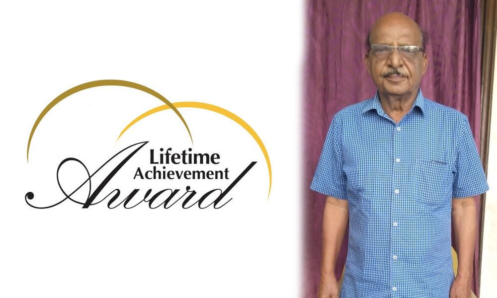 PHG Krishna Raju receives Lifetime Achievement Award