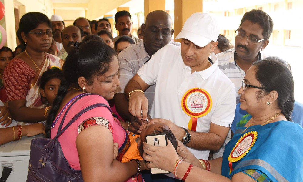 Call to protect children from polio in Eluru