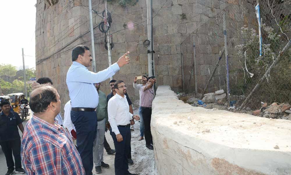Sanitation inspected at Golconda, Shahi tombs