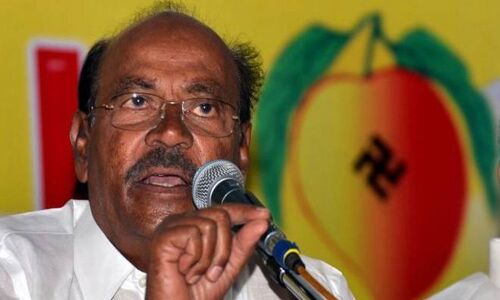 Strive for AIADMK-led alliances win in all seats in TN: PMK chief to workers