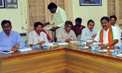 Expenditure limit explained to political parties in Eluru