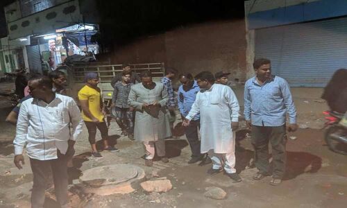 AIMIM leaders study civic problems