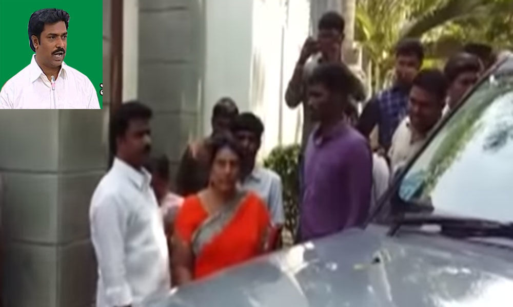 Bitter experience for YSRCP MLA at YS Jagans house