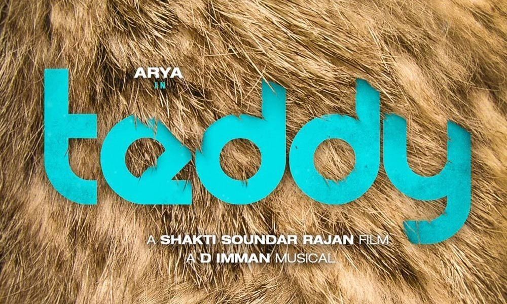 Arya And Shakti Soundar Rajan Collaboration is titled Teddy