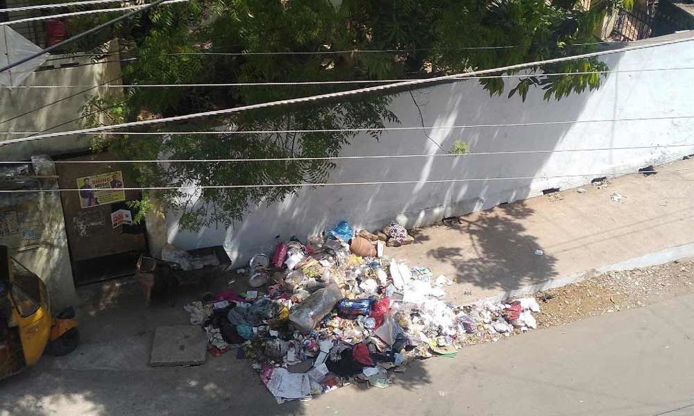 Residents fume as garbage piles up