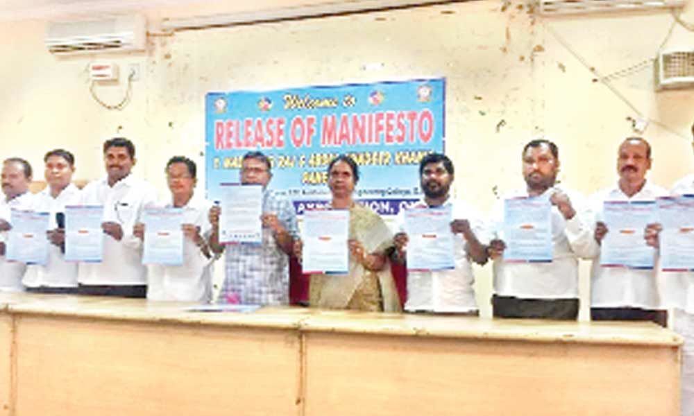 NGOs Staff Assn releases manifesto