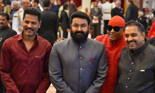 President Ram Nath Kovind confers Padma on 47 personalities