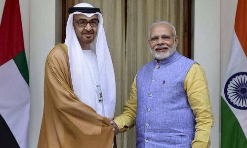 PM speaks to Abu Dhabi crown prince, says will strengthen ties