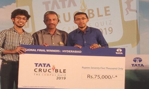 Osmania Medical College wins Tata Crucible Campus Quiz 2019