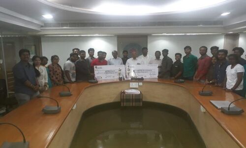 JNTU students win Bike Challenge- 2019 event