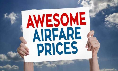 Budget air travellers from city flying high