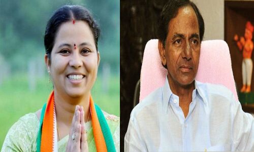 Congress MLA Haripriya meets KCR