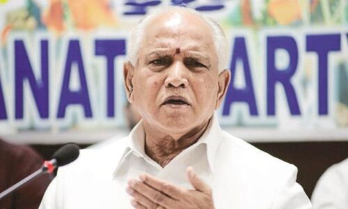 Umesh Jadhav will contest polls from Kalaburagi against Kharge: Yeddyurappa